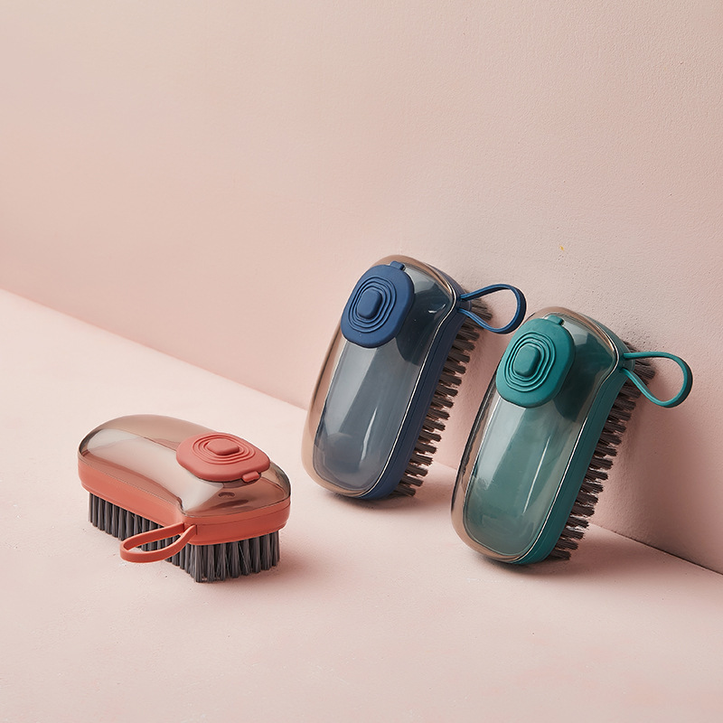Multifunctional Automatic Liquid Cleaning Brush Soft Shoe Brush Clean Wash Shoe Artifact Laundry Brush Household Brush Clothes - Image 4