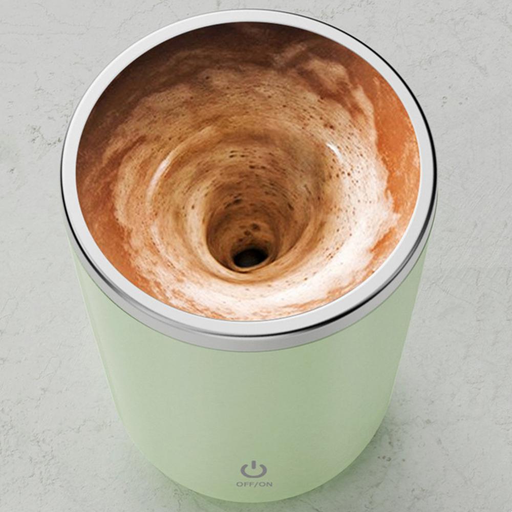 350ml Automatic Self Stirring Mug Coffee Milk Juice Mixing Cup Electric Stainless Steel Lazy Rotating Mug Magnetic Stirring Cup Kitchen Gadgets - Image 8