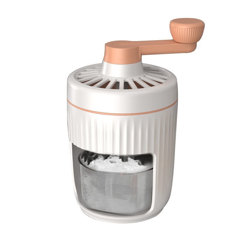 Hand-cranked Ice Shaving Machine Small Household Ice Crusher Hand-cranked Smoothie Machine Hail Ice Machine Kitchen Gadgets - Image 9