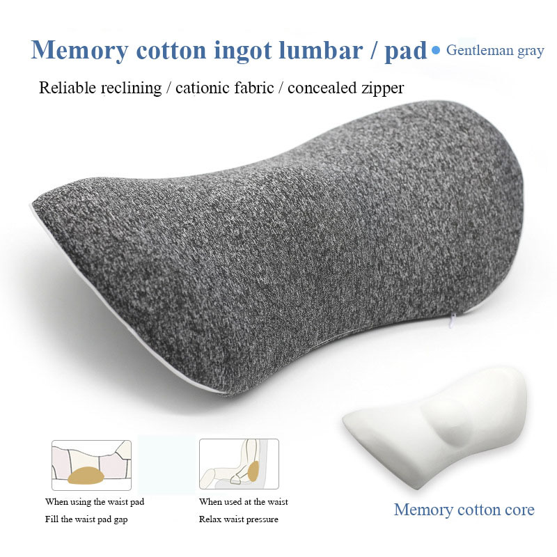 Lumbar Support Pillow For Side Sleepers Pregnancy Relieve Hip Coccyx Sciatica Pain Machine Chair Back Cushion Waist Car Seat - Image 2