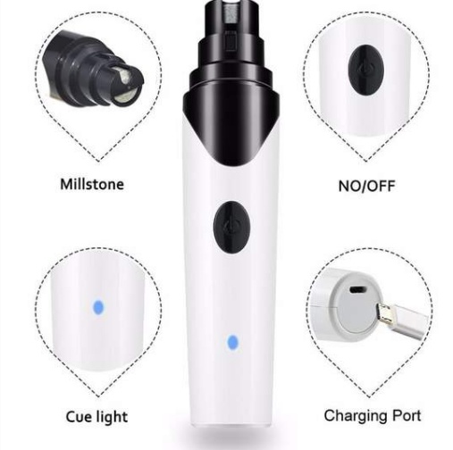 Pet Dog Cat Pencil Sharpener, Electric Nail Clippers Cleaning Nail Clippers - Image 3