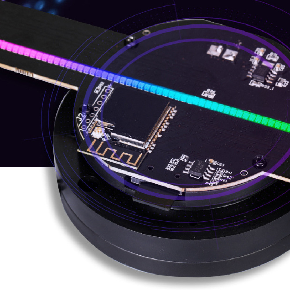 Upgraded Naked Eye 3D Holographic Advertising Machine Fan Screen Support Lmage Video Store Bar Party Advertising Display - Image 5