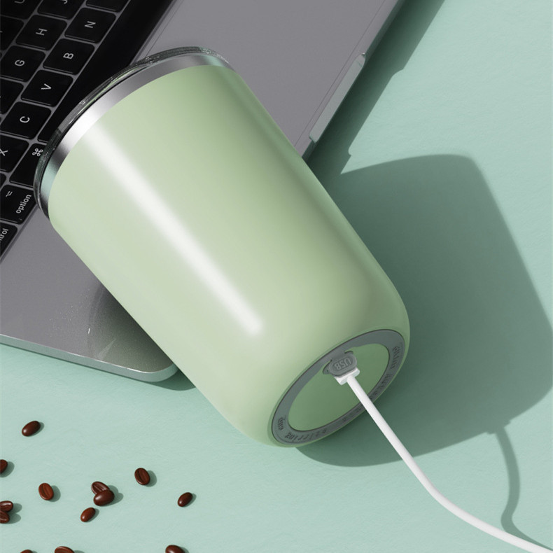 350ml Automatic Self Stirring Mug Coffee Milk Juice Mixing Cup Electric Stainless Steel Lazy Rotating Mug Magnetic Stirring Cup Kitchen Gadgets - Image 7