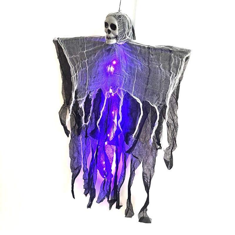 Halloween Decorations Horror Hanging Ghost Skull Skeleton Prop Perfect For Home Outdoor Yard Party Supplies Festival Decorations - Image 2
