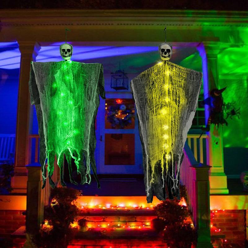 Halloween Decorations Horror Hanging Ghost Skull Skeleton Prop Perfect For Home Outdoor Yard Party Supplies Festival Decorations - Image 9