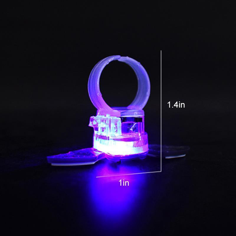 Halloween Decorations Halloween Glowing Brooch Ring - Image 7