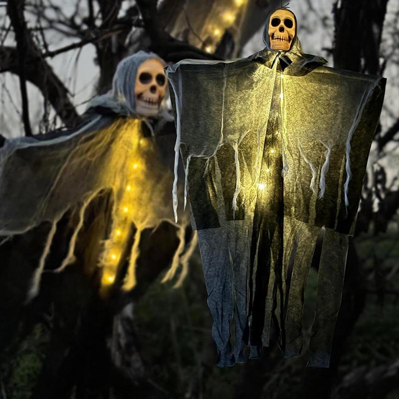 Halloween Decorations Horror Hanging Ghost Skull Skeleton Prop Perfect For Home Outdoor Yard Party Supplies Festival Decorations - Image 5